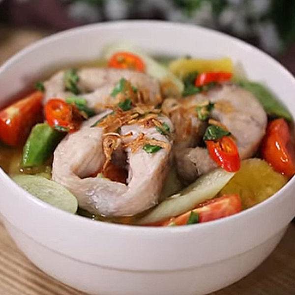 Canh chua cá lóc