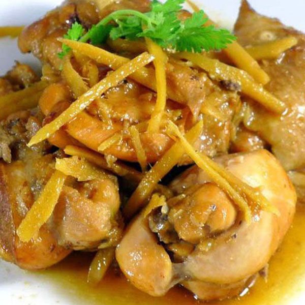 Vịt kho gừng
